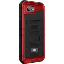 Avizar Hülle iPhone 16e Silikon Stossfest (Apple iPhone 16e), Smartphone Hülle, Rot