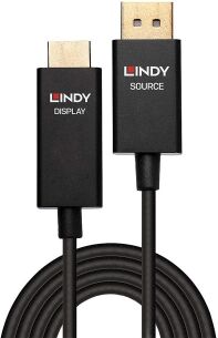 Lindy 40924 Aktives DisplayPort an HDMI Adapterkabel