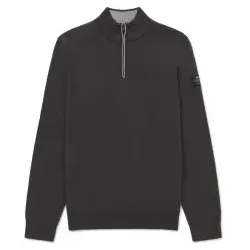 ECOALF für Herren. MCMGAKNLARCH0632W25-679 Lärchenpulli schwarz (M), Lässig, Nachhaltig, Recycelte Wolle