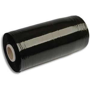 dm-folien Maschinenstretchfolie 23 my, 500 mm x 1370 m, schwarz, dehnbar bis 150%