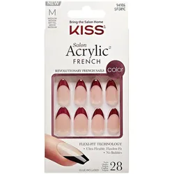 KISS Salon Acrylic French Color - Catchy (28 Stück)
