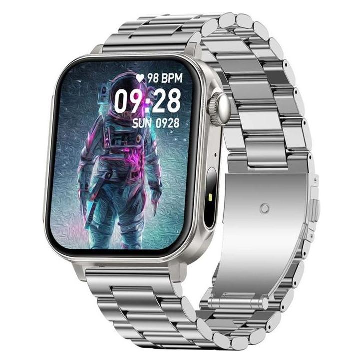 Colmi Smartwatch P80 (steel silver) (44.30 mm, ohne SIM) (P80 STEEL SILVER)