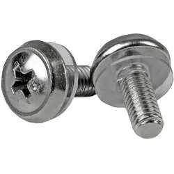 StarTech 50 Pkg M5 Mounting Screws, Serverschrank Zubehör, Silber