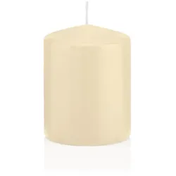 Wiedemann Kerzen Stumpenkerzen Bisquit 80 x 60 mm, 16 Stück