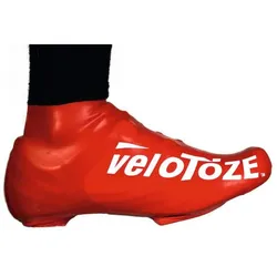 Velotoze, Unisex, Schuhüberzug, Überschuh 2.0 kurz rot L/XL Rot - wasserdichter Aero-Schutz für Rads... (L, XL), Rot