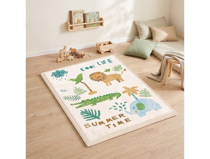 AIYAPLAY Tapis Enfant Mousse 3cm Antidérapant 150x200cm Animal