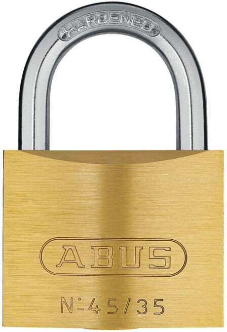 ABUS Cadenas 45/35 Lock-Tag laiton massif (80612)