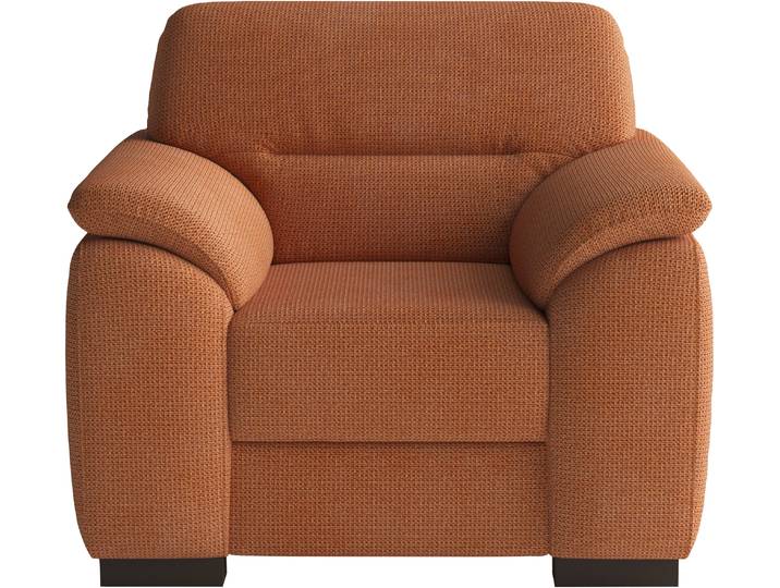 Sessel SIT & MORE Montego , orange (terra), B:106cm H:88cm T:90cm, Luxus-Microfaser ALTARA NUBUCK(100% Polyester);Luxus-Microfaser (90% Polyester, 10% Polyamid);Struktur (100% Polyester), Sessel, Sessel, mit Federkern