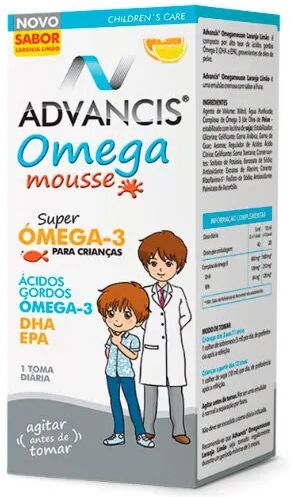Advancis Omega Mousse Naranja/Lima Emulsión 100ml
