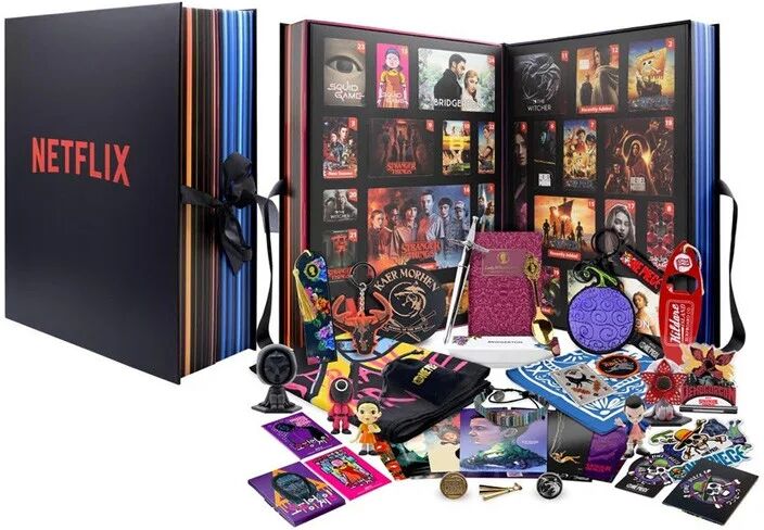 Coffret Cadeau Netflix Hubtoys - Calendriers de l'Avent - Khadou