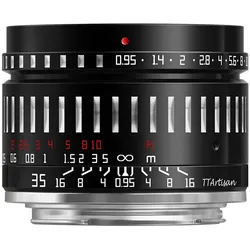 TTARTISAN 35mm 1:0.95 Fuji X (Manual Focus) (mit Zugabe)