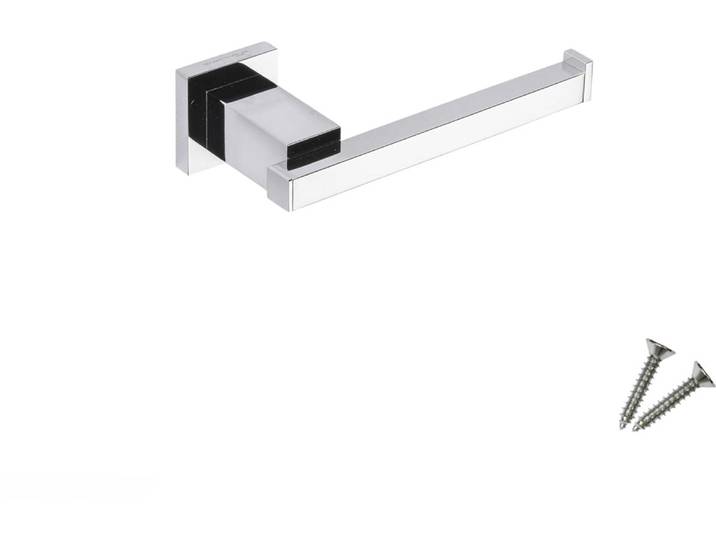Sagittarius One 270S1 WC Rolhouder Chroom Luxe Toiletrolhouder met Tijdloos Design Gemaakt van Messing WC Papier Houder voor Badkamer & Toilet