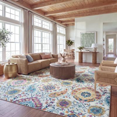 SAFAVIEH Madison Belle Boho Glam Paisley Pattern Area Rug