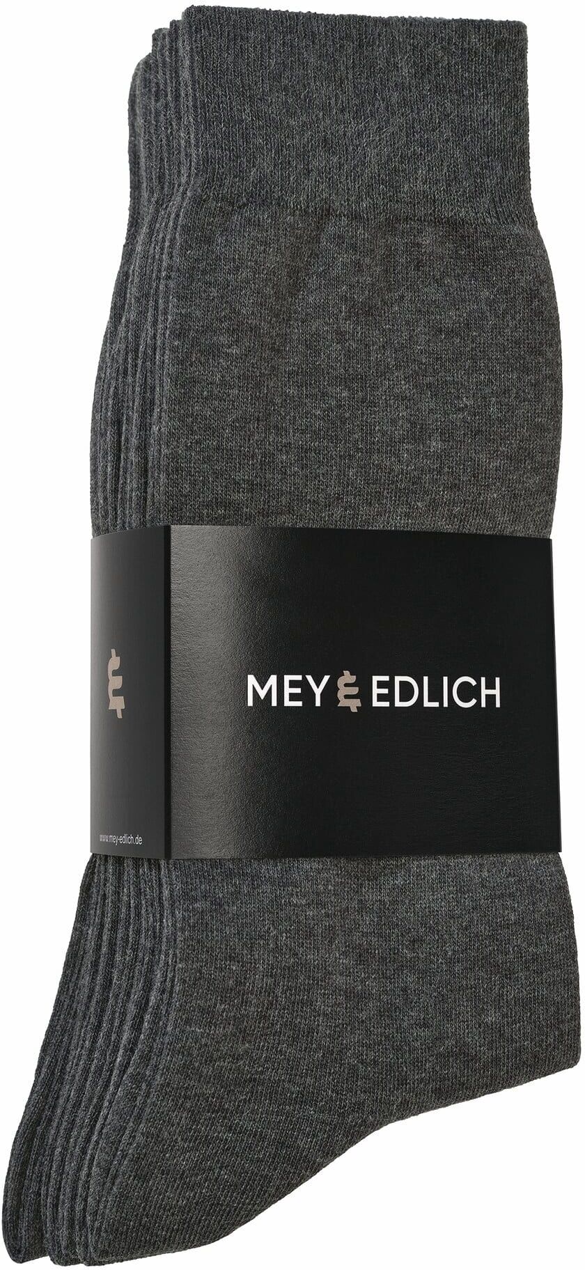 Mey & Edlich Treue Socke Sixpack Grau 39-42