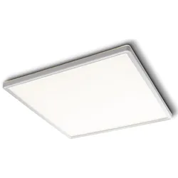 Deckenleuchte PLAIN (LBH 42x42x3,50 cm) - weiß - LBH 42x42x3,50 cm