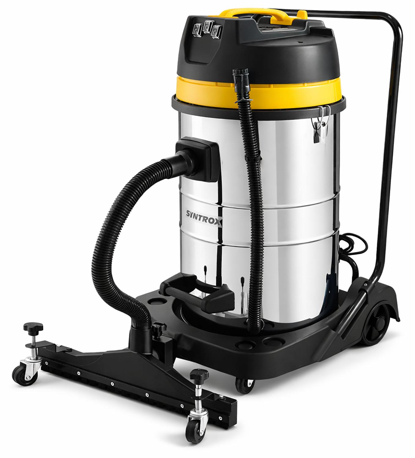Syntrox Germany Industriestaubsauger Nass Trocken 3900W 80L Edelstahl