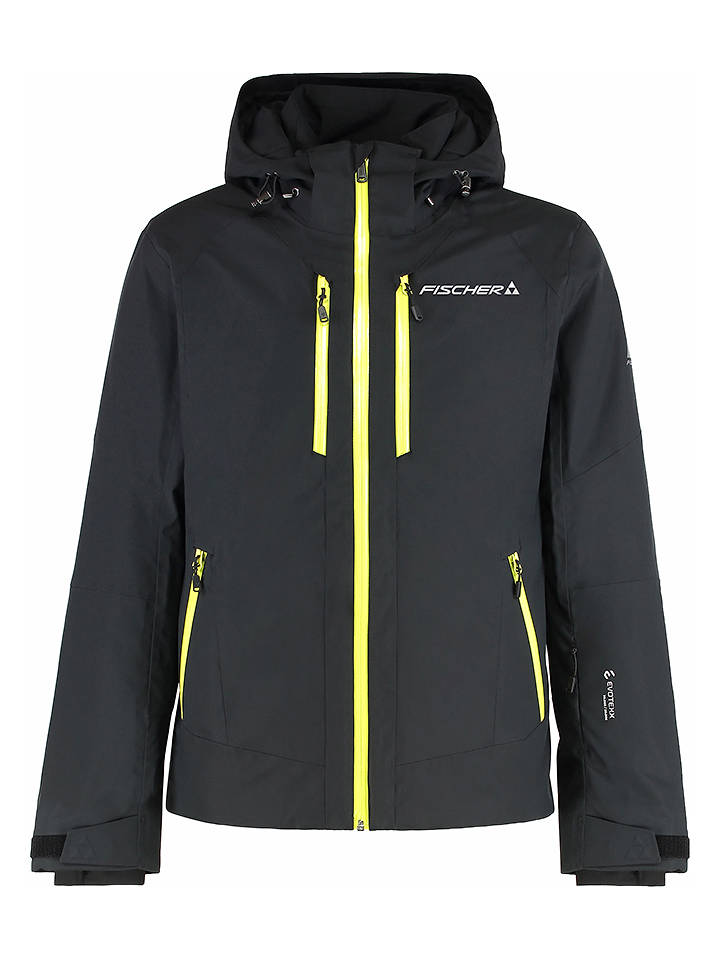 Fischer Ski-/ Snowboardjacke "Thor" in Schwarz - 3XL