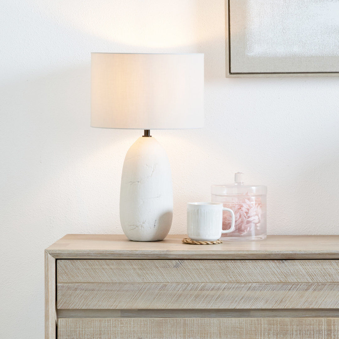 Mercury Ceramic Standard White 50cm H X 30cm W X 30cm D