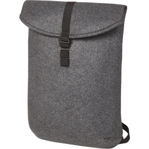 Halfar Rucksack 1818056 ModernClassic, 42 cm, anthrazit, recycelter Filz, 14 Liter