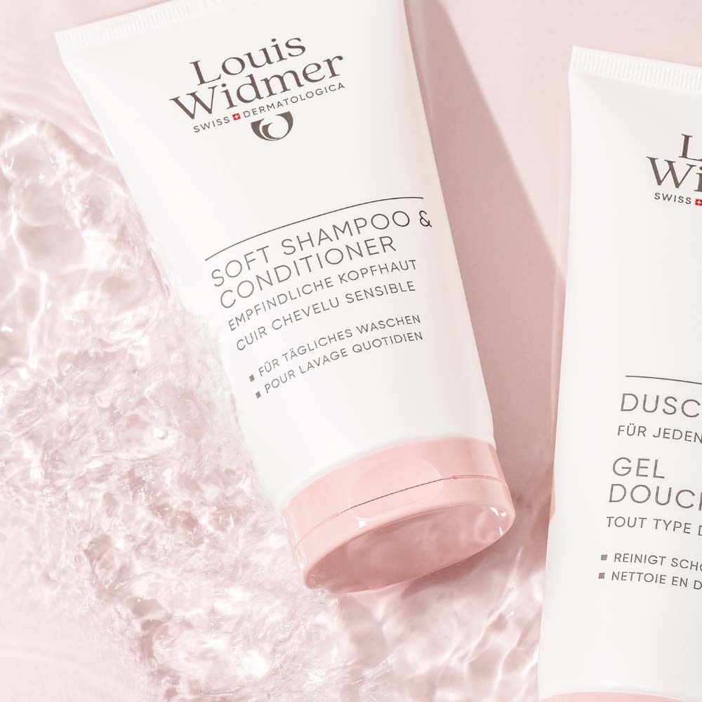 Louis Widmer Widmer body Soft Shampoo+Conditioner o.P. 2x 2x150 ml Shampoo
