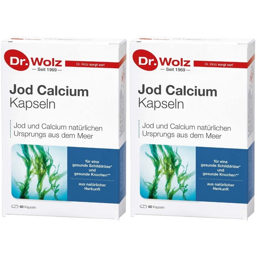 JOD Calcium Kapseln Dr.Wolz 2x 2x60 St