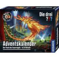 Die drei ??? Adventskalender 2026, Experimentierkasten Der Fluch des Feuervogels - in 24 Rätseln
