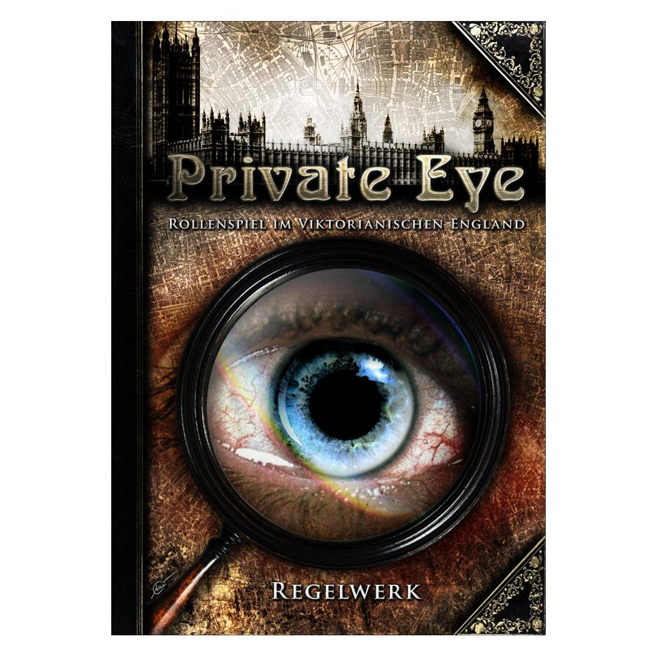 Redaktion Phantastik Private Eye: Regelwerk (5. Auflage) (Deutsch, 3 - 12 Spieler) (RPG256943)