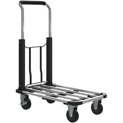 SACKKARRE Metall Aluminium Silber Schwarz
