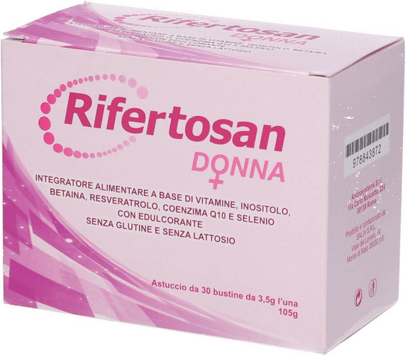 Androsystems Rifertosan Donna Integratore Per La Fertilità 30 Bustine