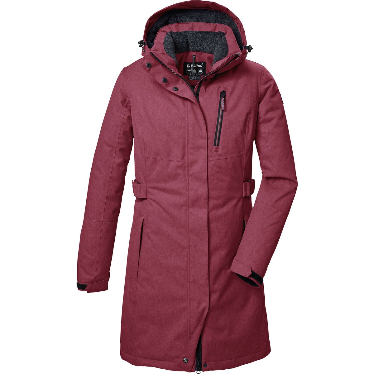 killtec KOW 303 Women Parka hellpflaume (00458) 38 41815-000-00458-38