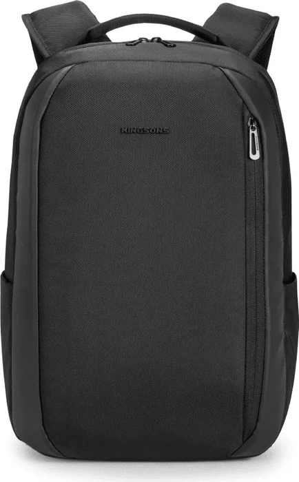 Kingsons BizSleek Compact 15.6" Laptop Backpack Black