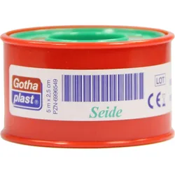 Gotha-Silk Heftpflaster Seide 5mx2.5cm 1 ST