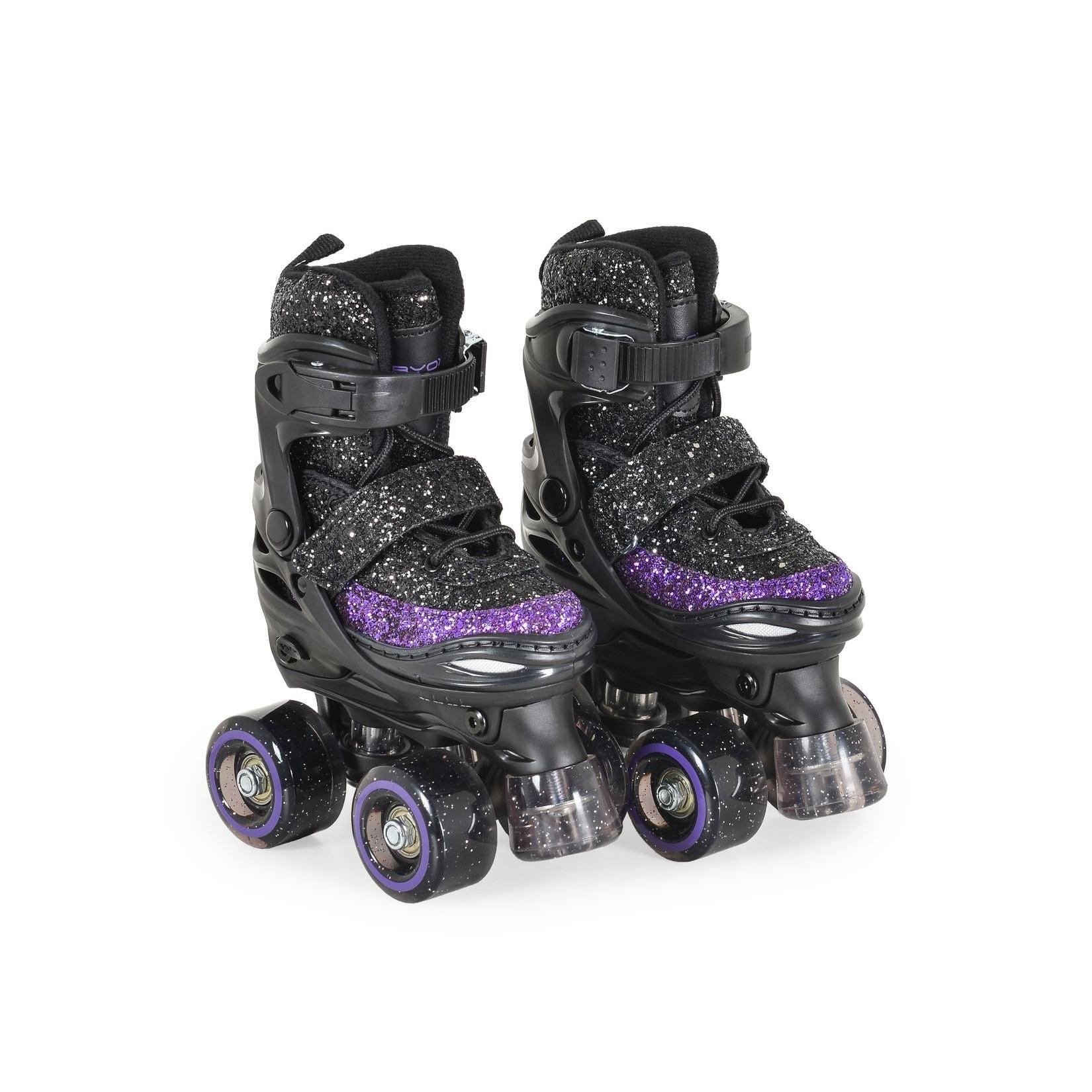Byox Rollschuhe Sparkle, PU-Räder, verschiedene Größen, ABEC-5-Lager, PU-Bremse M (Gr. 34-37)