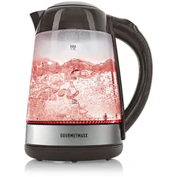 GOURMETmaxx LED-Glas-Wasserkocher 2.200 Watt