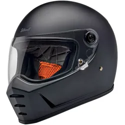 Biltwell Lane Splitter, Integralhelm - Matt-Schwarz - XXL