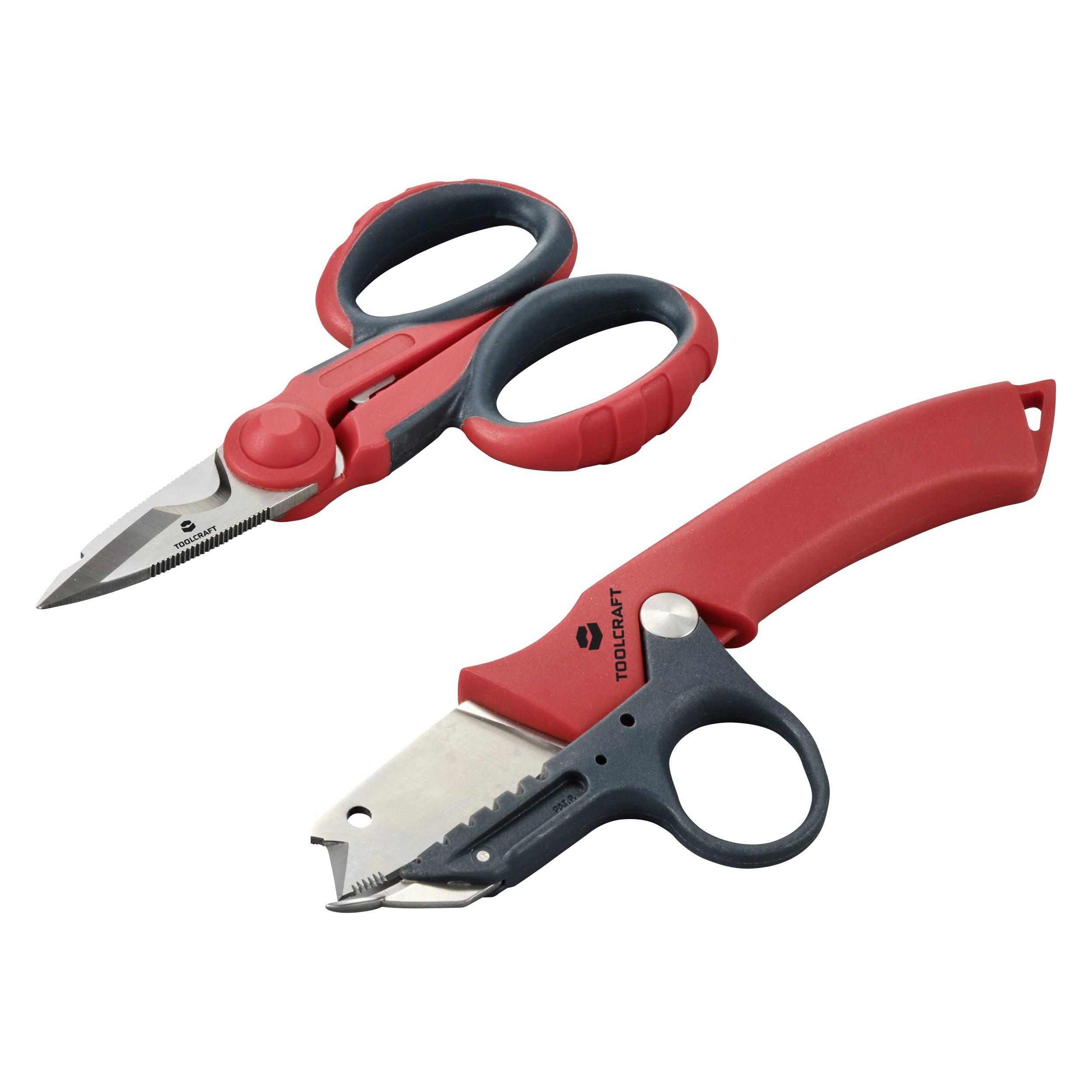 Toolcraft TO-9626415 Kabelmesser-Scheren-Set 139 mm, 170 mm (139 mm) (TO-9626415)