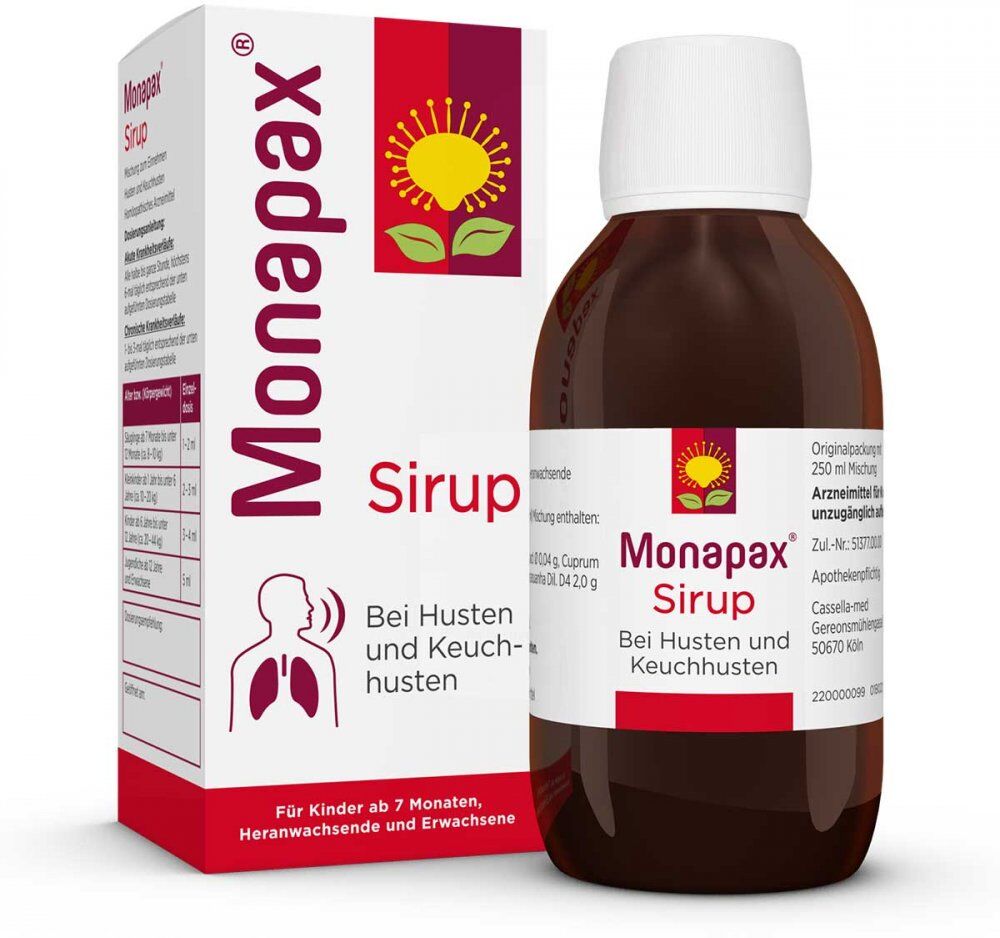 Monapax Sirup - bei Husten