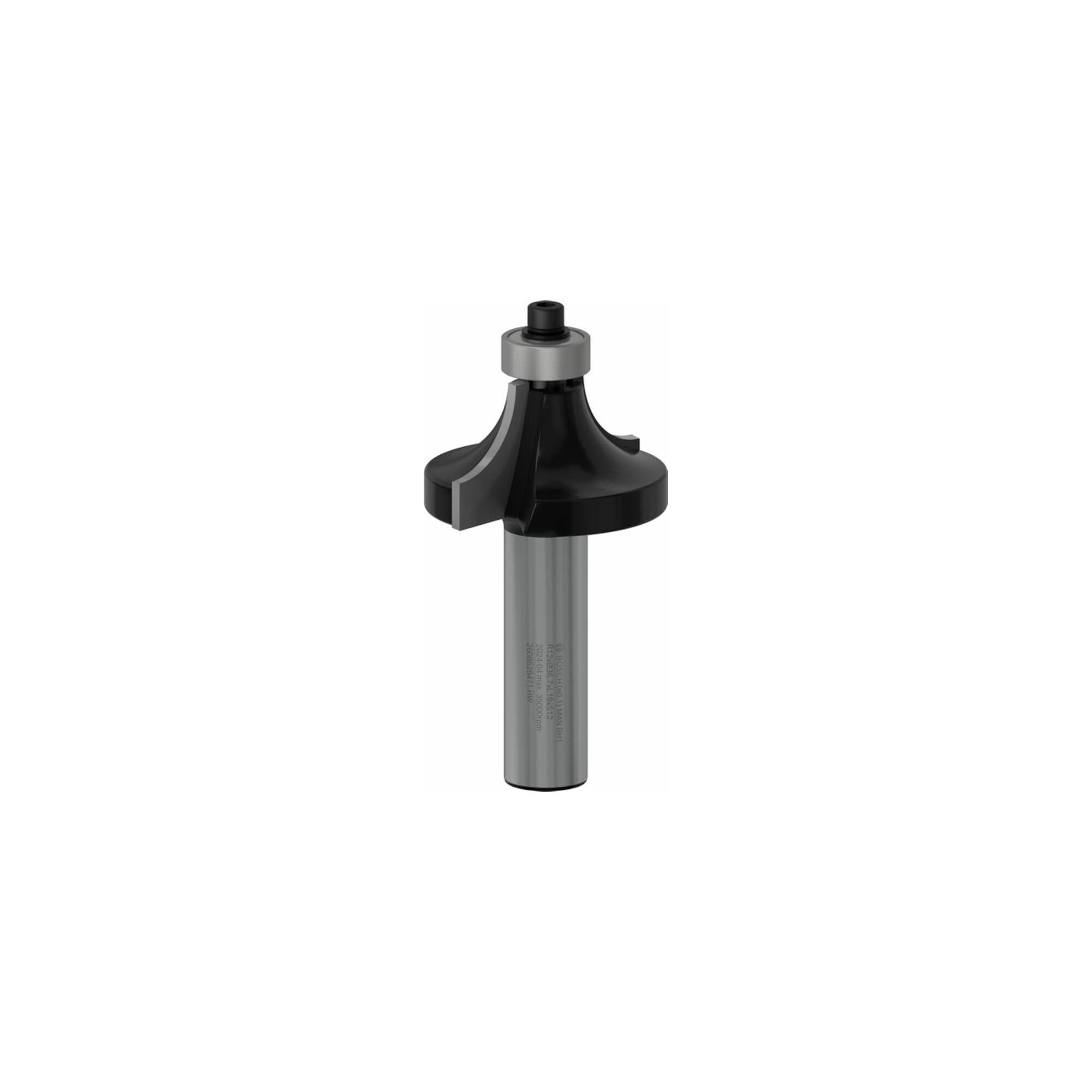 BOSCH Abrundfräser Standard for Wood 12 mm R1 12 mm L 19 mm G 70 mm (2608628471)