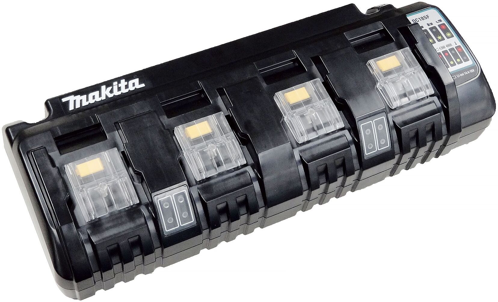 Makita Batteriladdare DC18SF LXT, 14,4-18V, 4-Ports