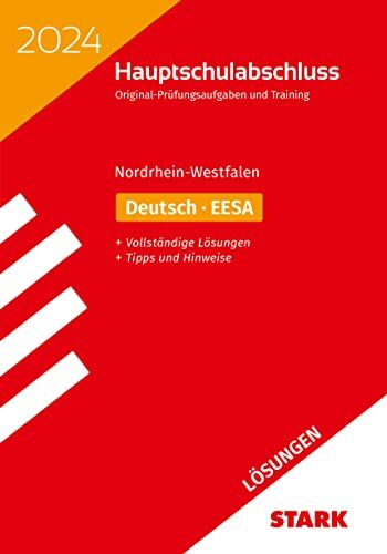 STARK Lösungen zu Original-Prüfungen und Training - Hauptschulabschluss 2024 - Deutsch - NRW - Preis vom 30.09.2026 22:30:23 h