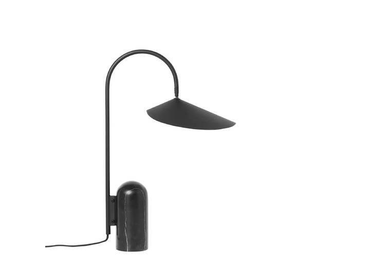 Ferm Living - Arum Tischleuchte, schwarz