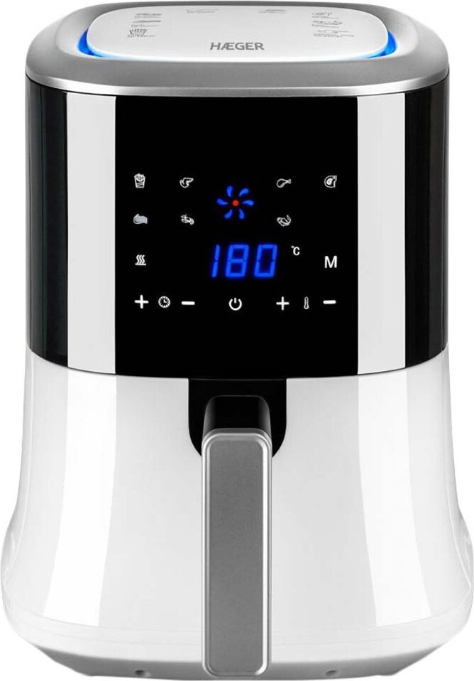 Haeger AF-D22.001A heteluchtfriteuse met 2,2 liter capaciteit