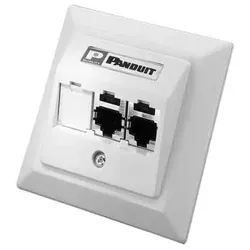 Panduit Schrägzentralplatte 3-Port CS2P6TGAWY