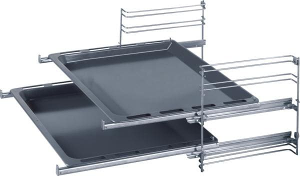 Bosch HEZ438201 Teleskopauszug, 2-fach, Edelstahl