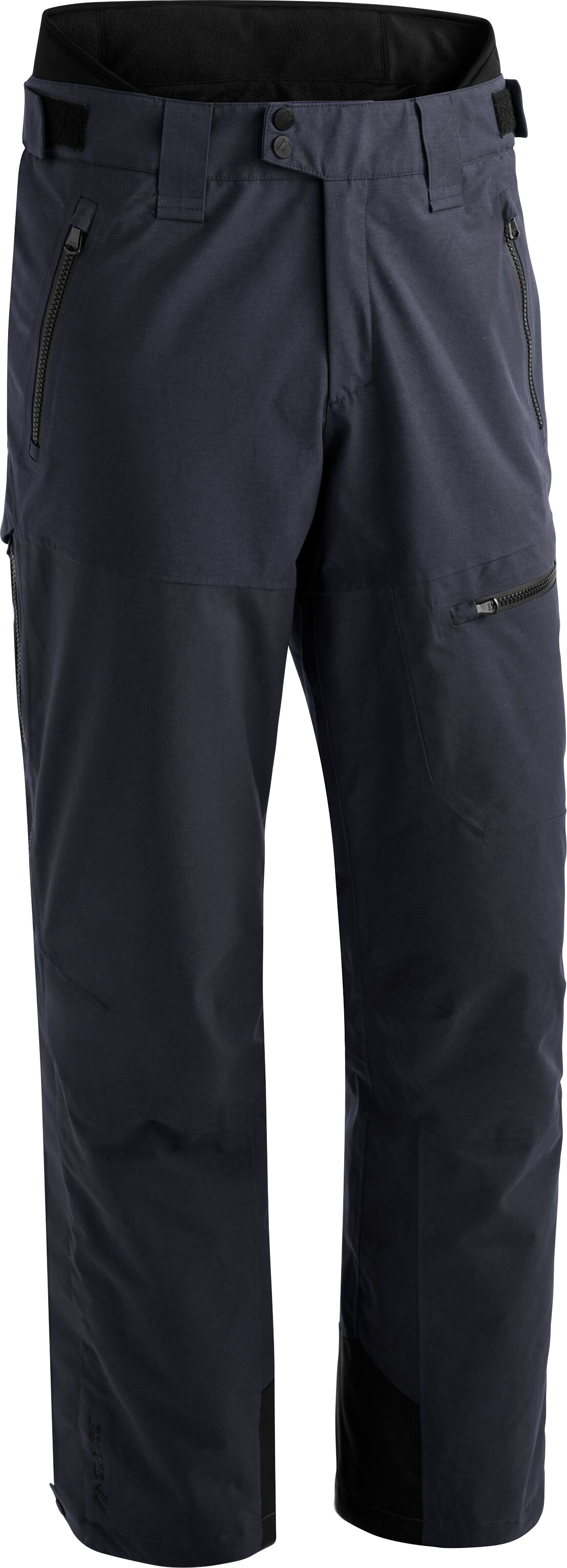 Skihose MAIER SPORTS "Backline Pants M", Herren, Gr. 58, Normalgrössen, blau (dunkelblau), 67% Baumwolle, 33% Polyamid, Hosen Skihose, Lässige Skihose für spannende Freeride- und Pistentage dunkelblau 58, Normalgrössen