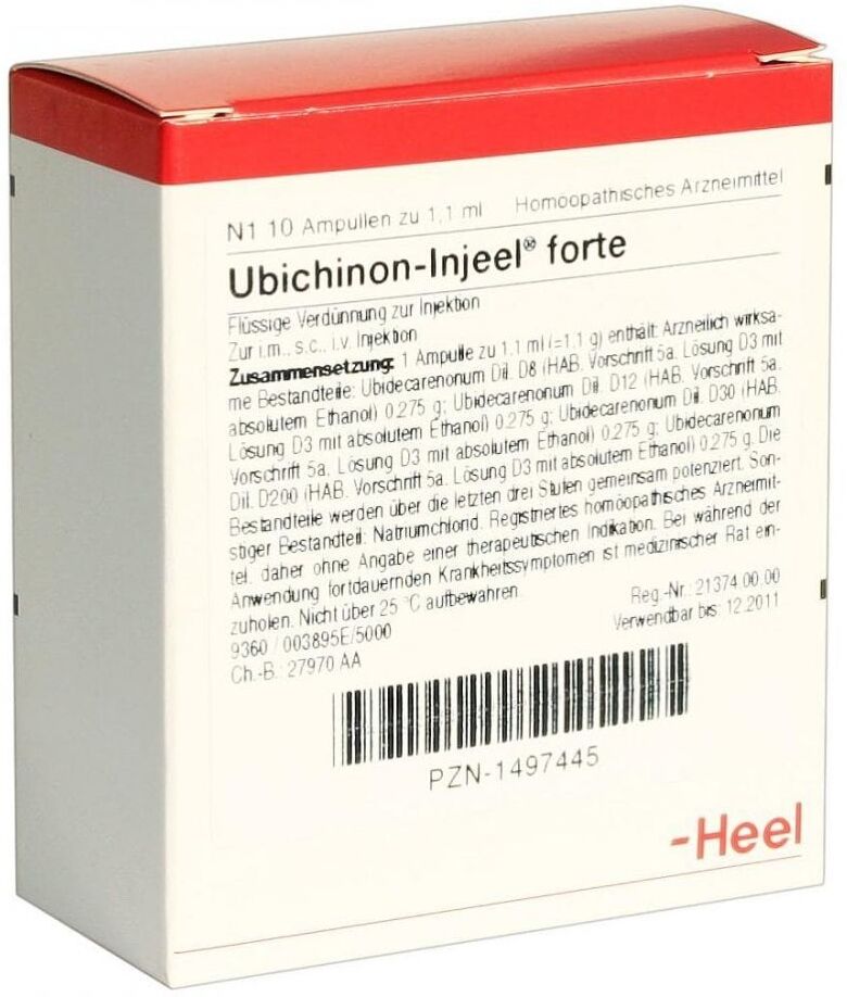 Ubichinon Injeel forte Ampullen