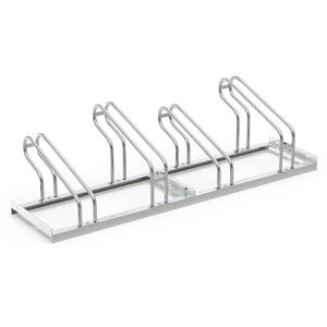 RR-Solutions Fahrradständer R2W, Bodenmontage / freistehend, Einstellparker, Breite 156cm, für 4 Fahrräder