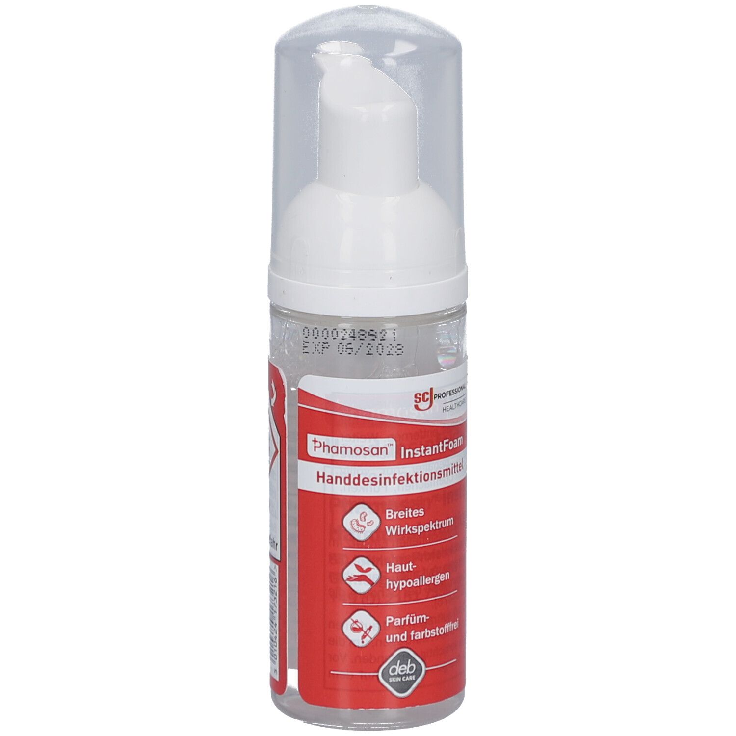 Phamosan Instant Foam Handdesinfektionsmittel 47 ml Desinfektionslösung
