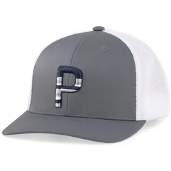 Puma Sundown Trucker P Snapback Cap Herren grau/weiss