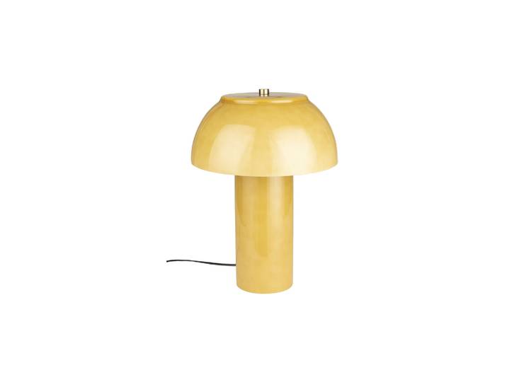 Lampe à poser en métal jaune Morvan